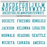 Maillot de football authentique personnalisé en maille blanc rose-bleu sarcelle Maillot de football authentique personnalisé en maille blanc rose-bleu sarcelle