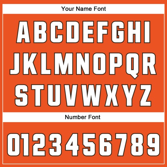 Maillot de football rétro authentique en maille orange blanc-marron personnalisé