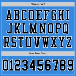 Maillot de football authentique personnalisé en maille bleu poudre noir et blanc Maillot de football authentique personnalisé en maille bleu poudre noir et blanc