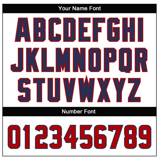 Maillot de football rétro authentique en maille blanc rouge et bleu marine personnalisé Maillot de football rétro authentique en maille blanc rouge et bleu marine personnalisé